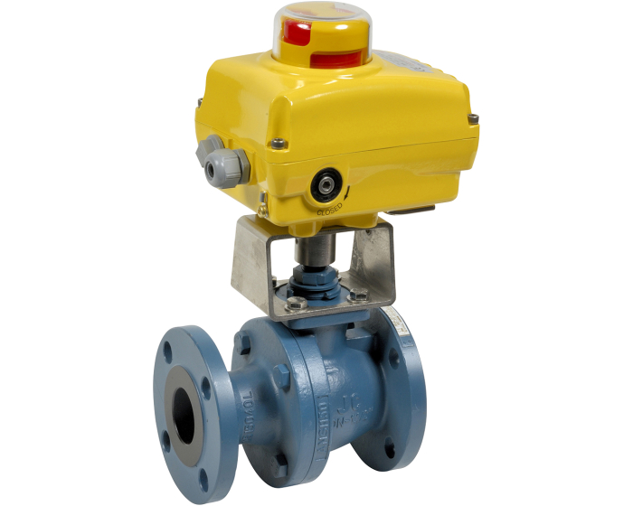 Carbon steel ball valve 515 AIT ANSI 150 1/2'' + SA03 230V AC